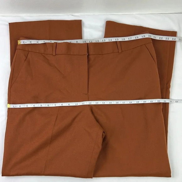 Talbots New Women’s 18 Fabric Woven In Italy Wool Blend Straight Leg Pant - Picture 8 of 11